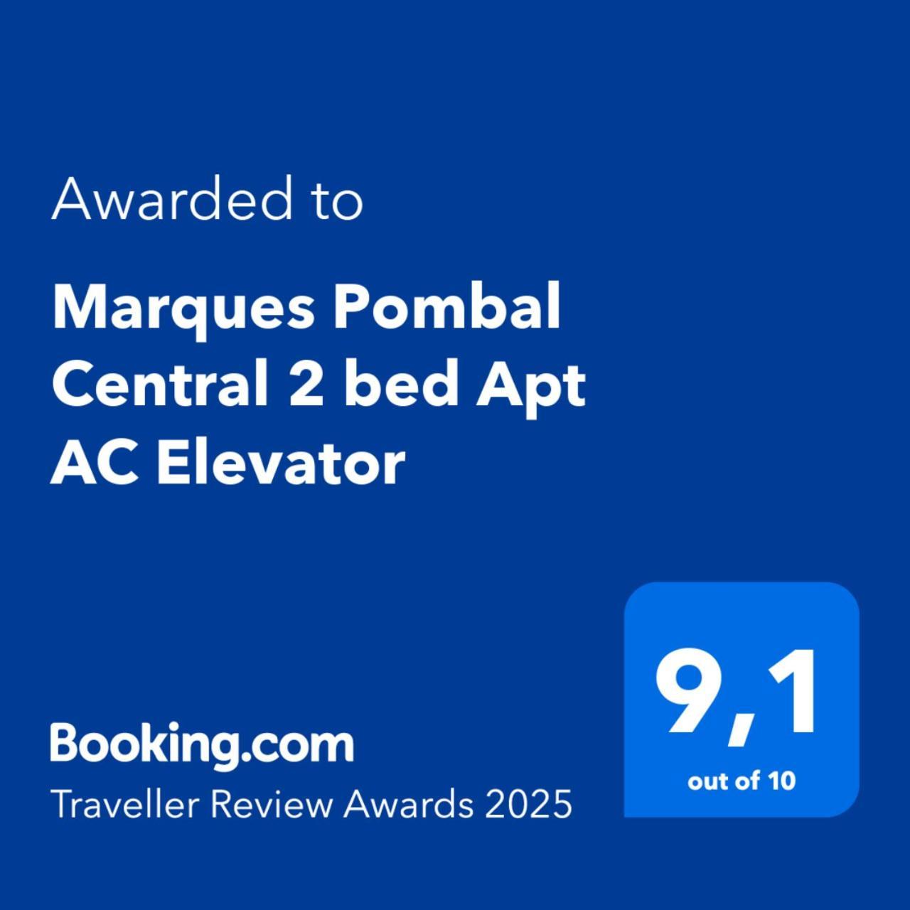 Marques Pombal Central 2 Bed Apt Ac Lisboa Eksteriør bilde